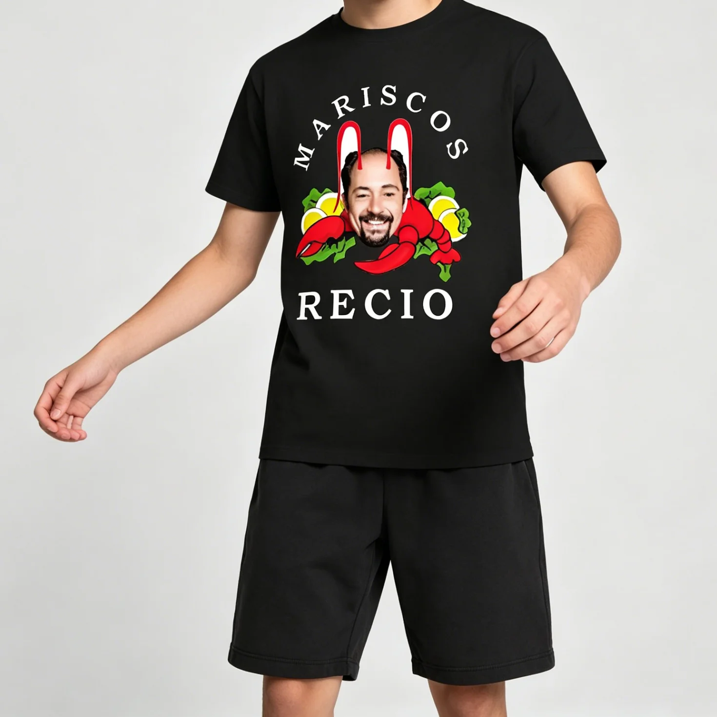 Antonio Recio Aesthetic Y2K Harajuku Fashion Shirt Men Women Tee Adults Children Boy Gril Top Kids Parent Child Cotton T shirt