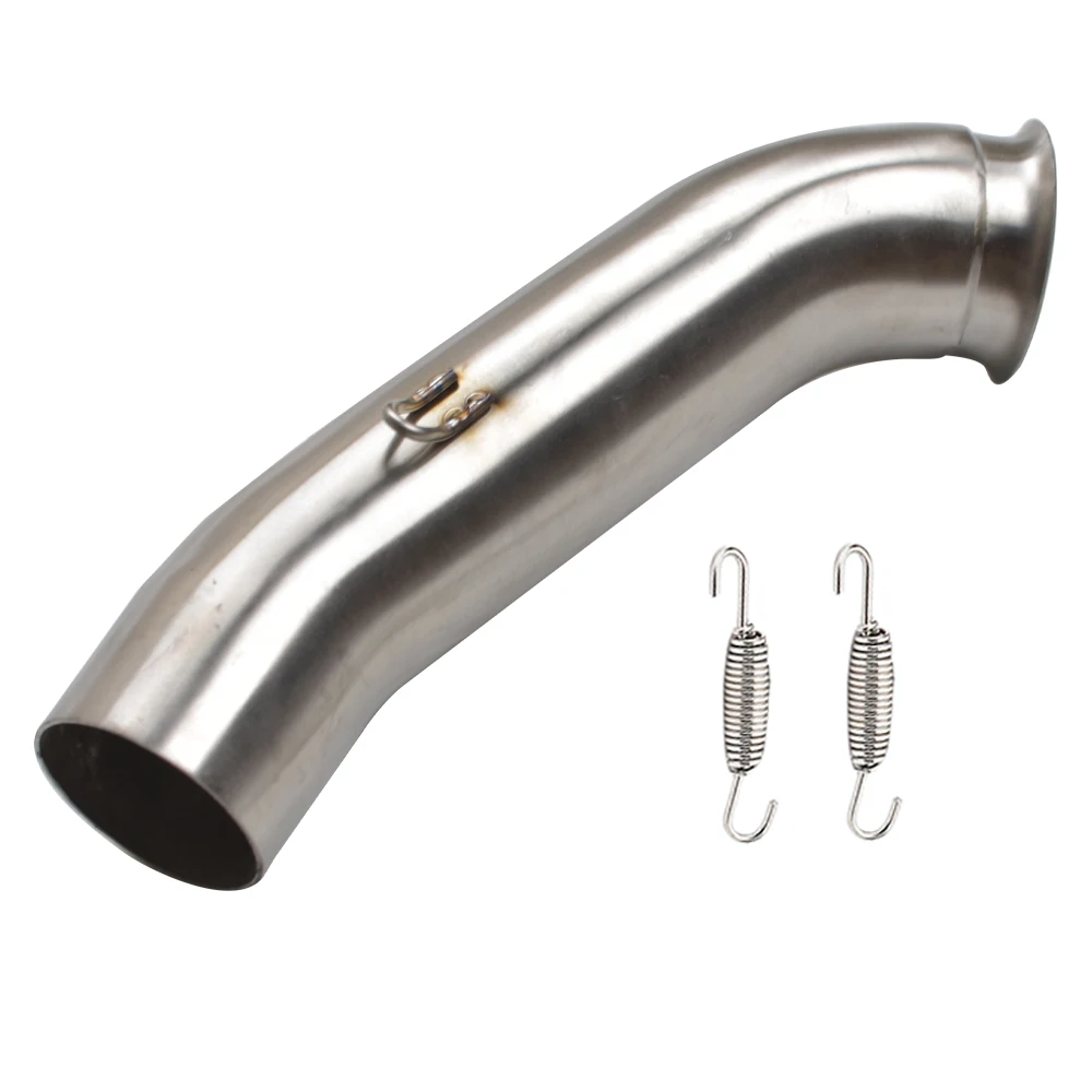 

Motorcycle Exhaust Mid Link Pipe Muffler Escape for Duke 390 RC390 125 250 Bikes 2017-2021 Svartpilen Vitpilen 401 2018-2019