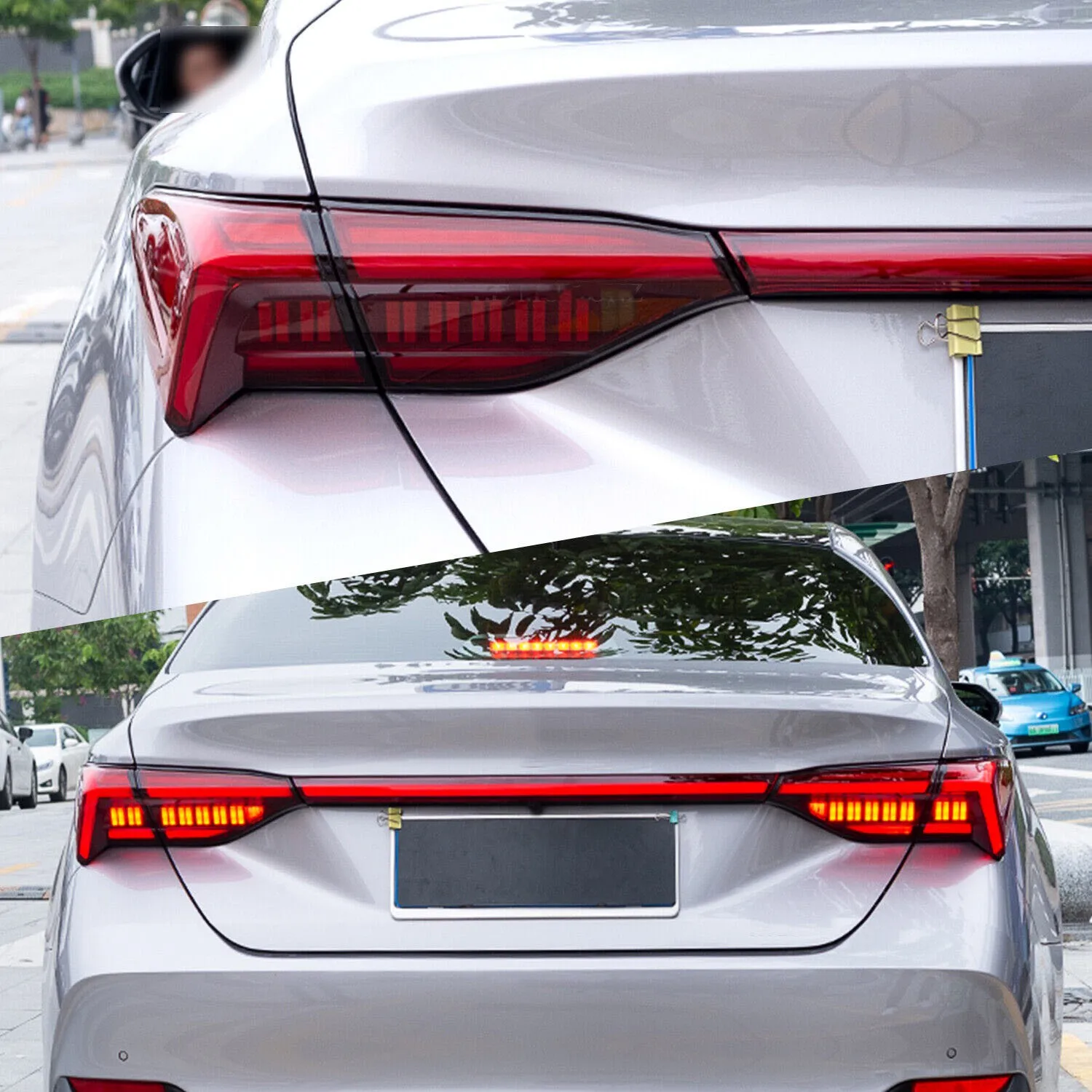 For Toyota Avalon XLE TRD XSE Red LED Rear Lamp 2019 2020 2021 2022 2023 Tail Lights Assembly brake taillights Plug and Play