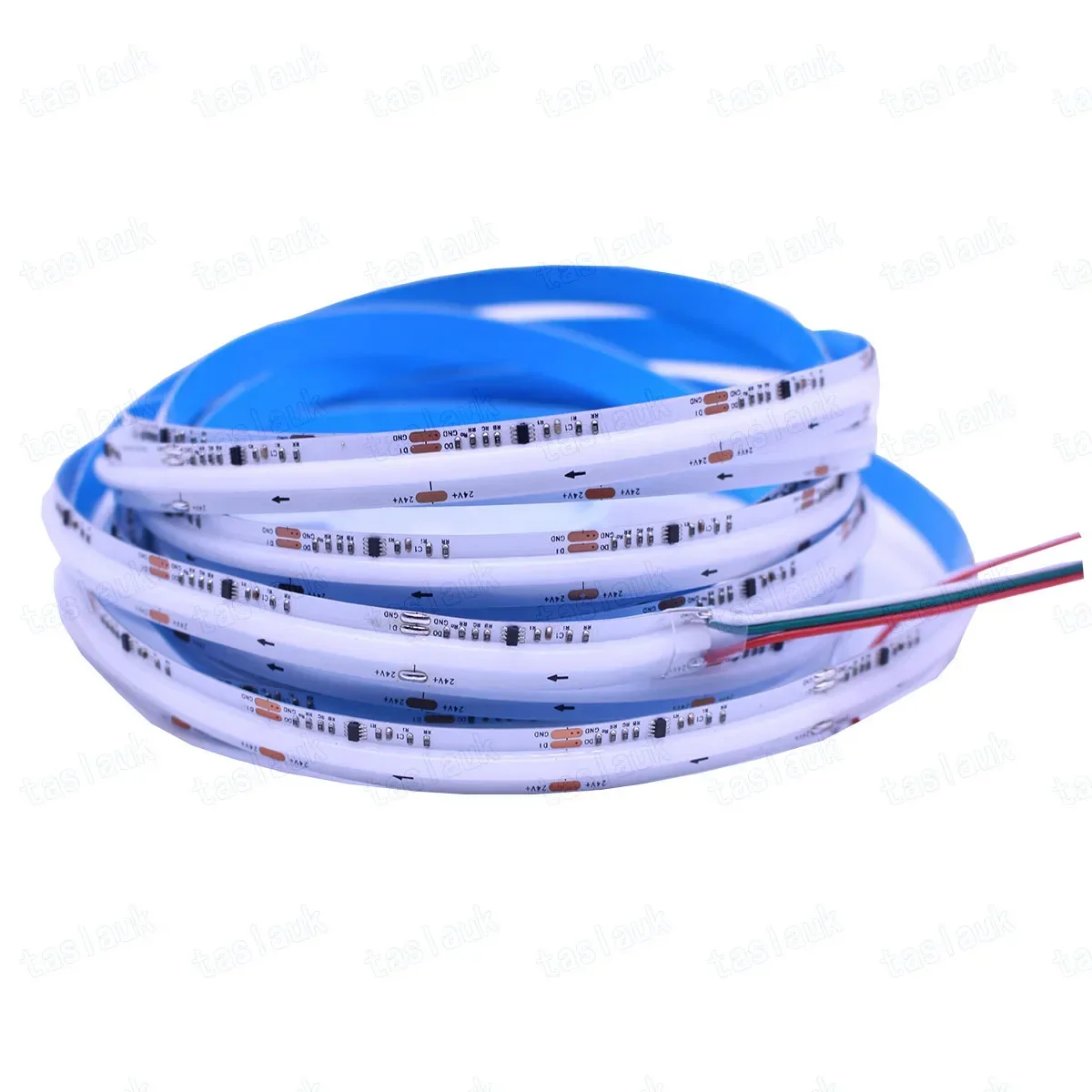 WS2811 Adresowalna 360 576 720 diod LED/M COB FCOB SPI RGB LED Light Strip Dream Color DC5V 12V 24V Elastyczne światła o dużej gęstości RA90