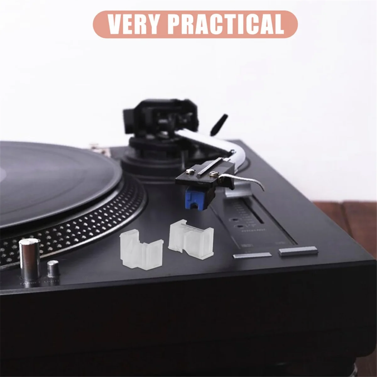 2Pcs Record Player Stylus Protector Cover Turntable Stylus Cover Record Needle Cover for ATN3600L Record Player Needle YDH
