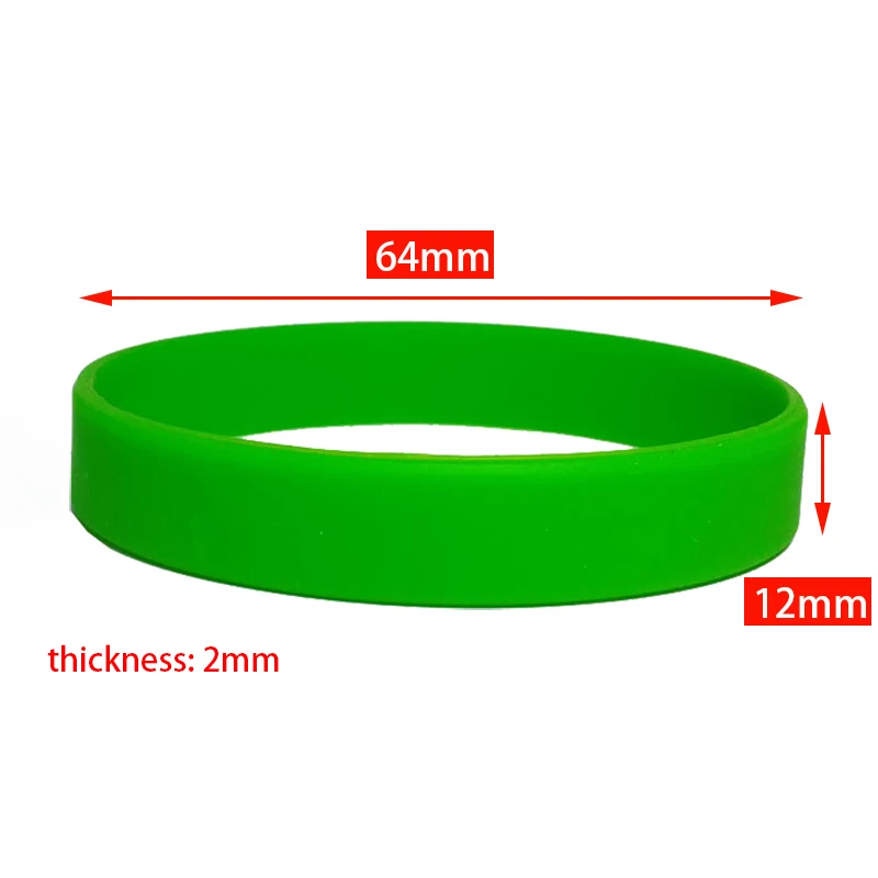 1pcs St. Patrick\'s Day Silicone Bracelet Celebration Gifts Green Clover Wristbands Men Women Rubber Band Fashion Accessories