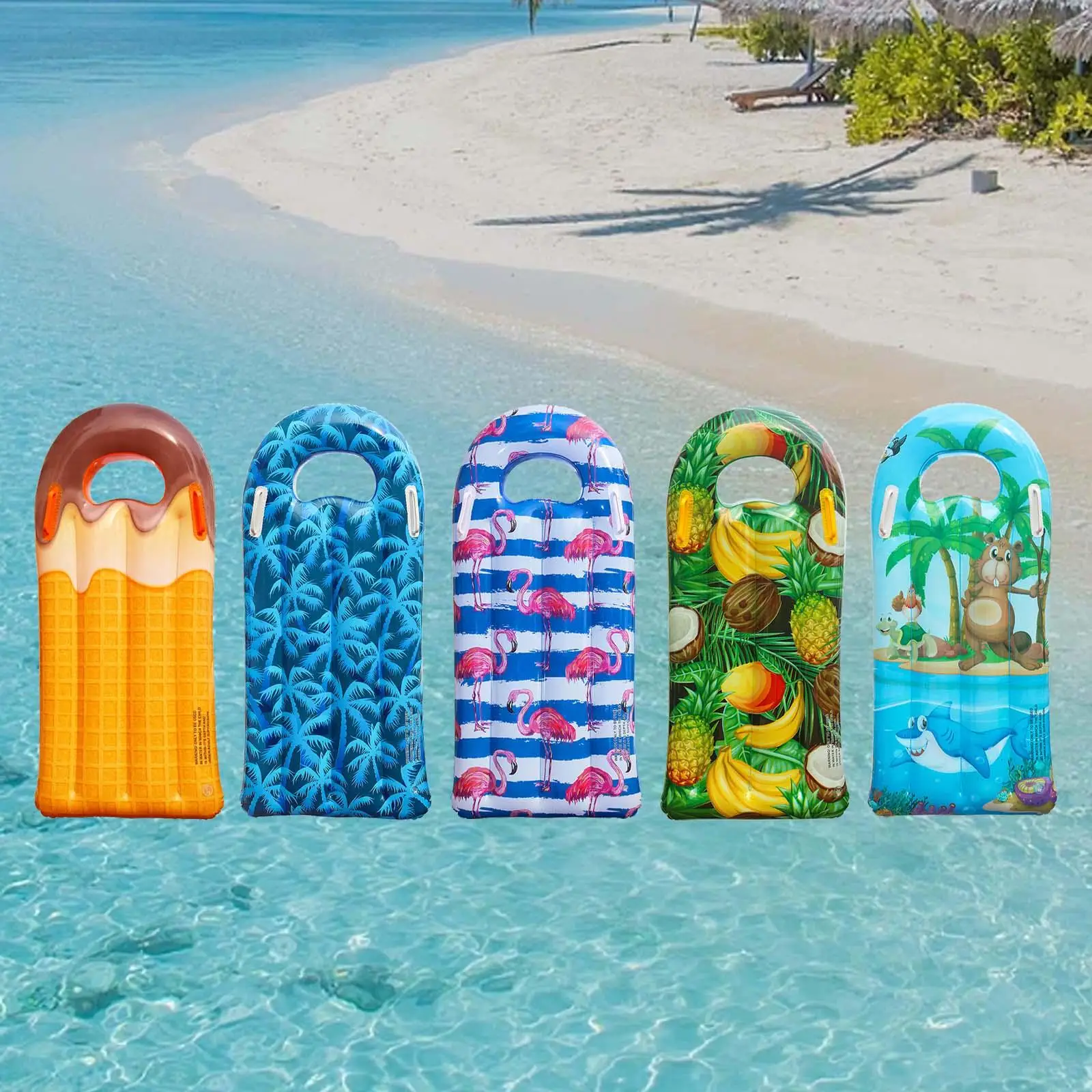 Bodyboards Float Boards Summer for Slip and Slide Inflatable Surfboard Sea Surfing Board for Surfing Swimming Pool Water Sports