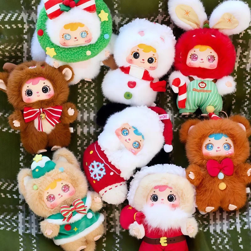 

Samuel Merry Christmas Eve Series Blind Box Keychain Backpack Cartoon Doll Decor Mystery Box Action Figure Toys Christmas Gift