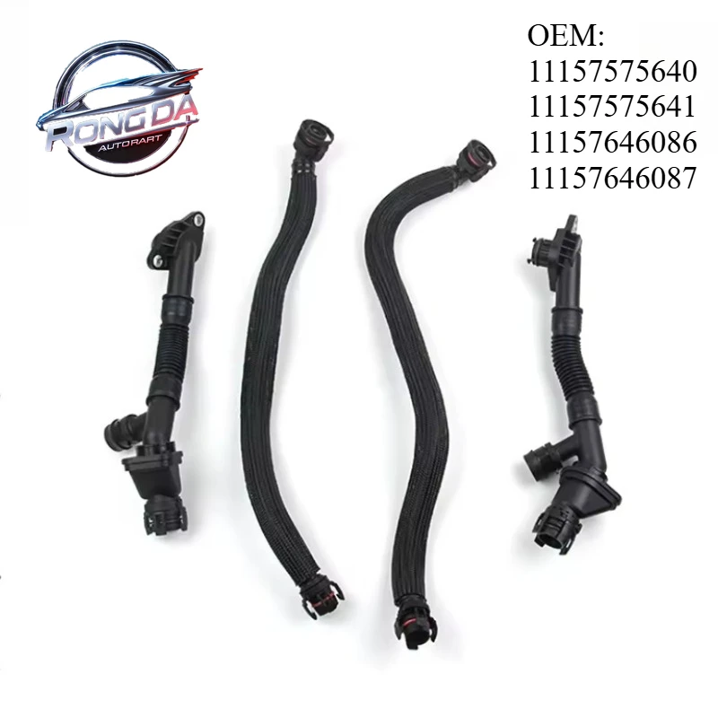 OEM 11157575640 11157575641 11157646086 11157646087 manguera de ventilación del cárter para BMW 550i 650i 750Li Alpina B7L X5 X6