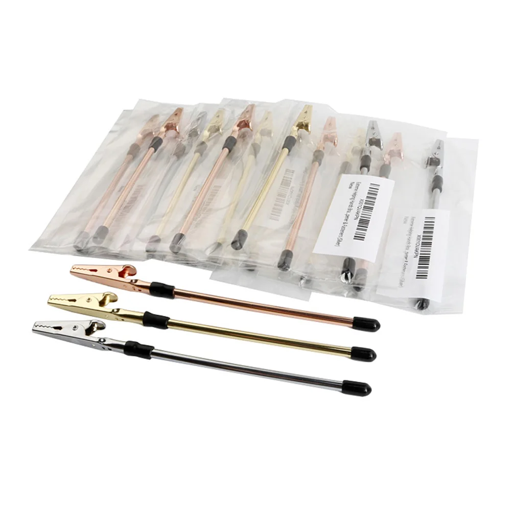 5 Pcs Practical Photo Display Hanger Metal Note Holder Large Clips Message Folder