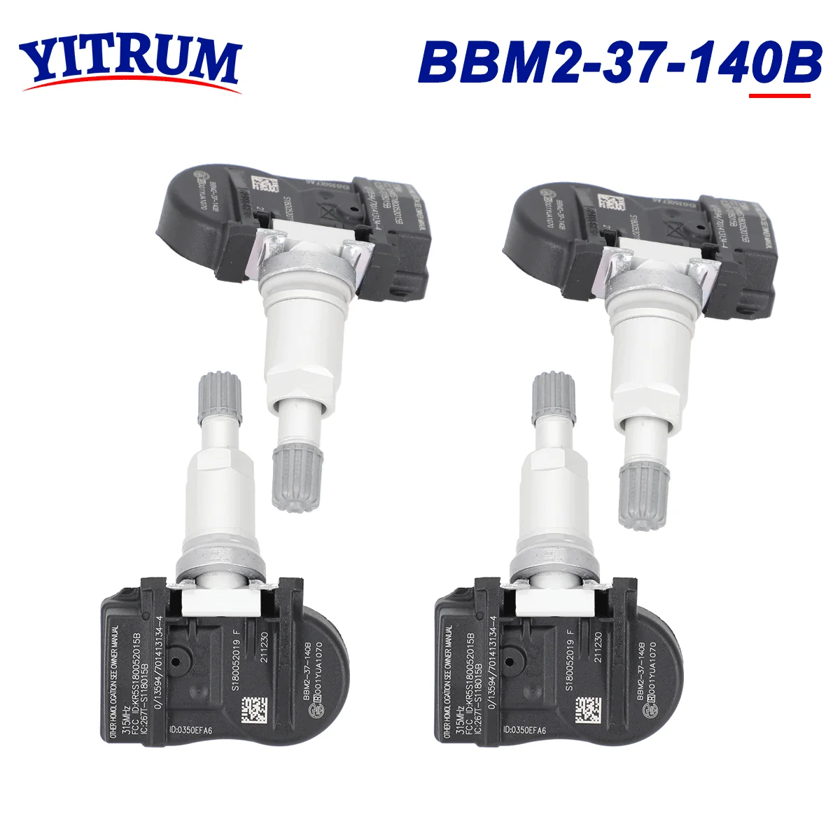 

YITRUM BBM2-37-140B Tire Pressure Sensor For Mazda CX-7 CX-8 CX-9 Mazda 2 Mazda 3 Mazda 6 MX-5 MX-5 Miata RX-8 Speed 3 315MHz