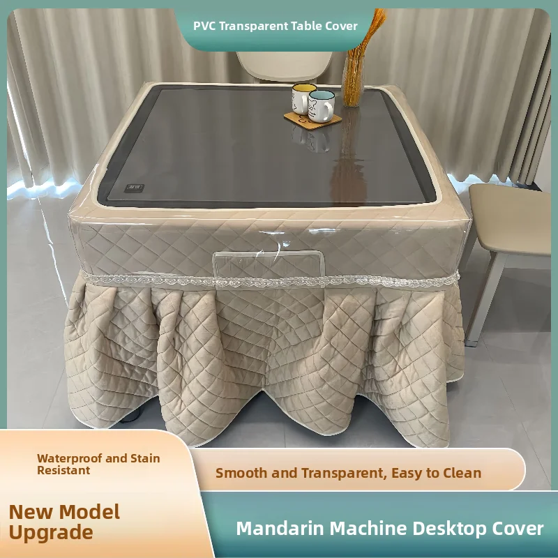 

Full Mahjong Table Cover Cloth Square Eight Immortals Desktop Case Waterproof Oilproof Dustproof Poker Tablecloth Home Use