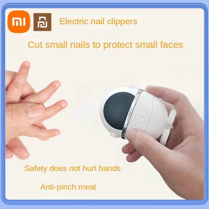 Xiaomi Youpin ไฟฟ้าอัตโนมัติกรรไกรตัดเล็บ Light Trimmer เล็บตัดเล็บเล็บสำหรับเด็กผู้ใหญ่ Care กรรไกรเครื่องมือ