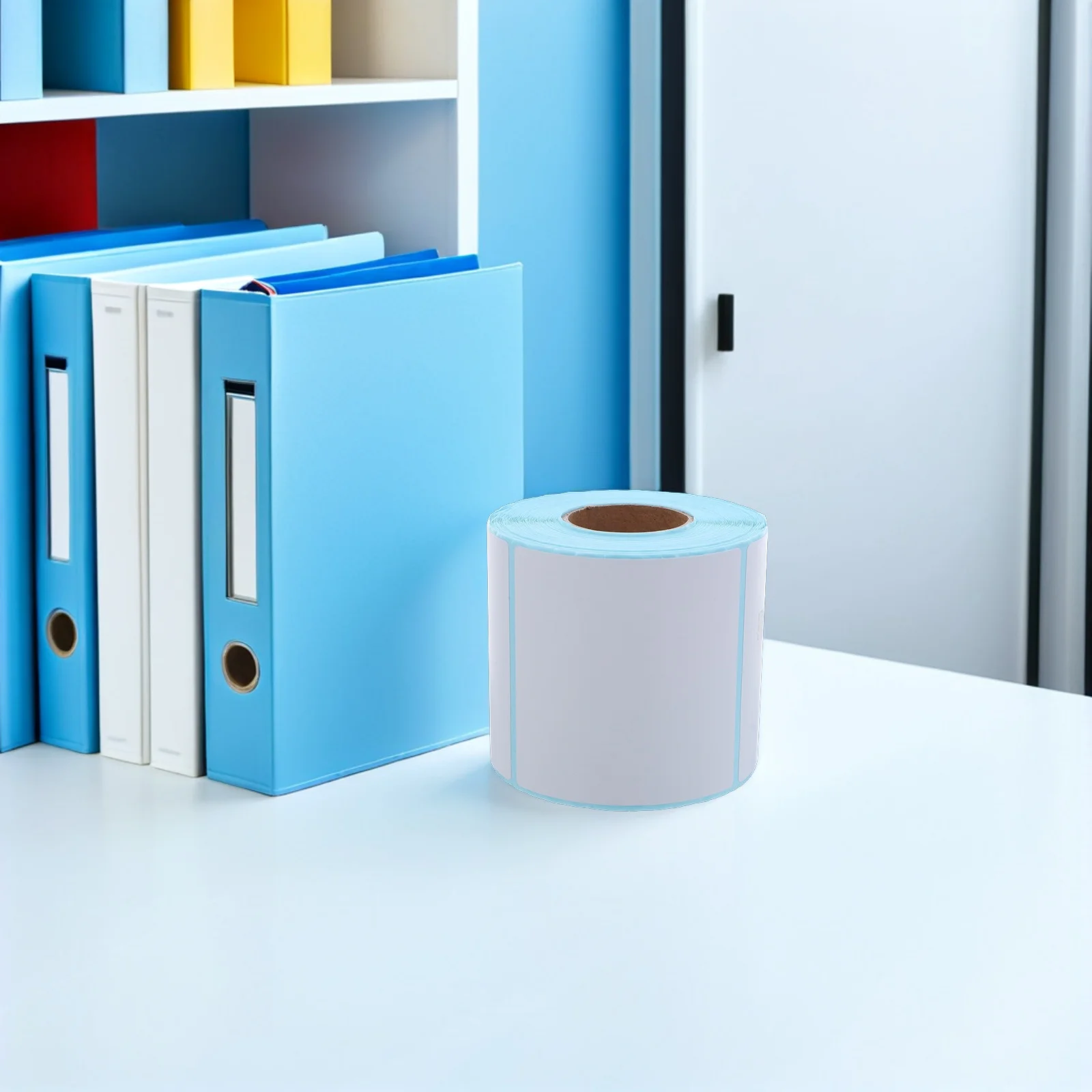 

1-рулонные термотрансферные этикетки, водонепроницаемая, устойчивая к разрыву, самоклеящаяся транспортировочная бумага для