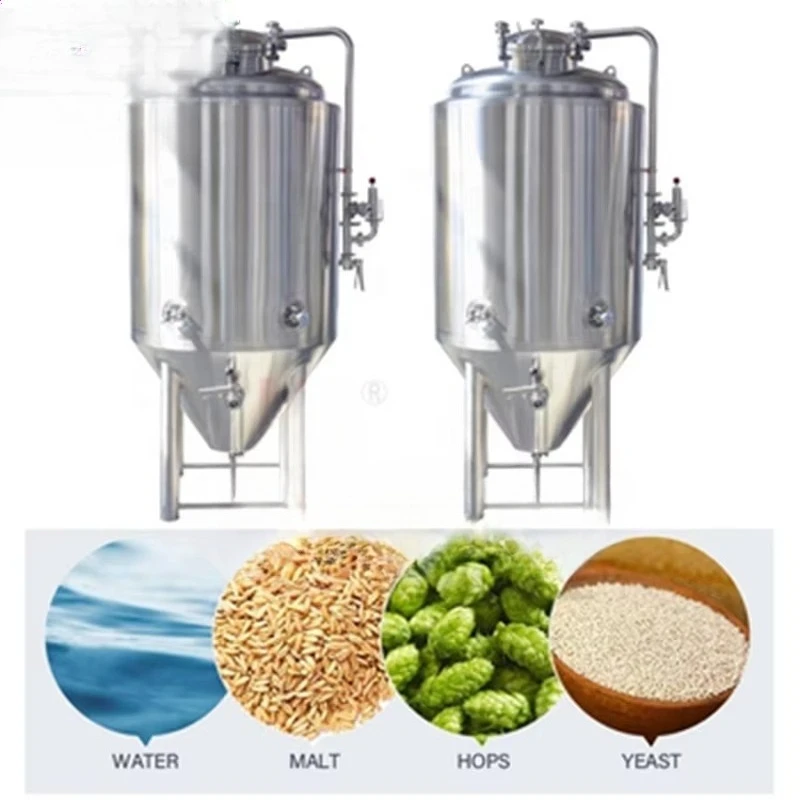 High-Efficiency Stainless Steel 304/316 Brewery Craft Brew Beer Fermentation Tank CE Certified 200L/300L Long Service Life