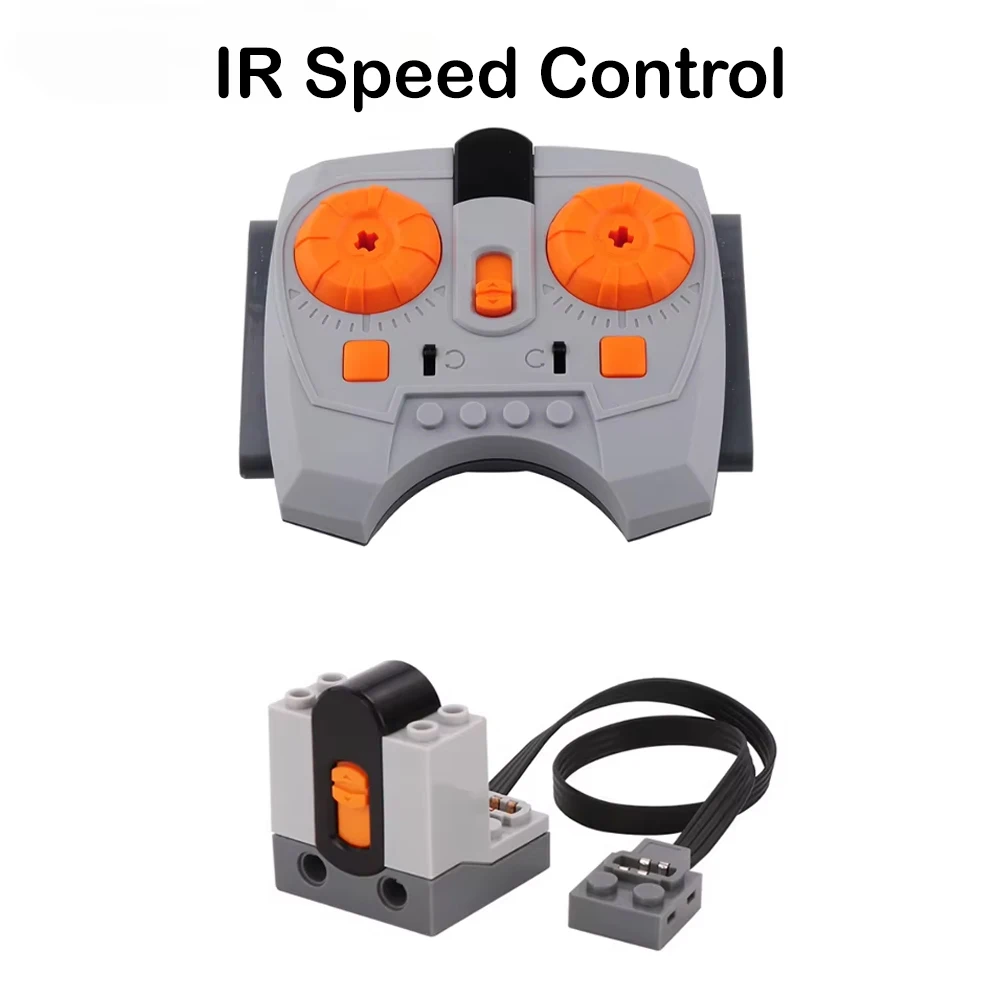 MOC Power Functies Upgraden M L XL Motor Servomotor Afstandsbediening Accubak Schakelaar 8293 8883 Bouwstenen Technische onderdelen