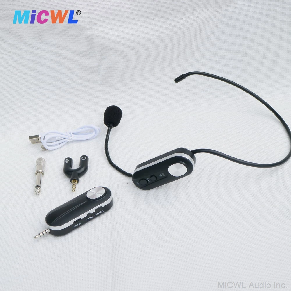 المهنية سماعة رأس لاسلكية صغيرة نظام الميكروفون 3.5 مللي متر 6.5 مللي متر للمنزل كاريوكي التلفزيون التدريس الهاتف المحمول خلاط مكبر للصوت رئيس