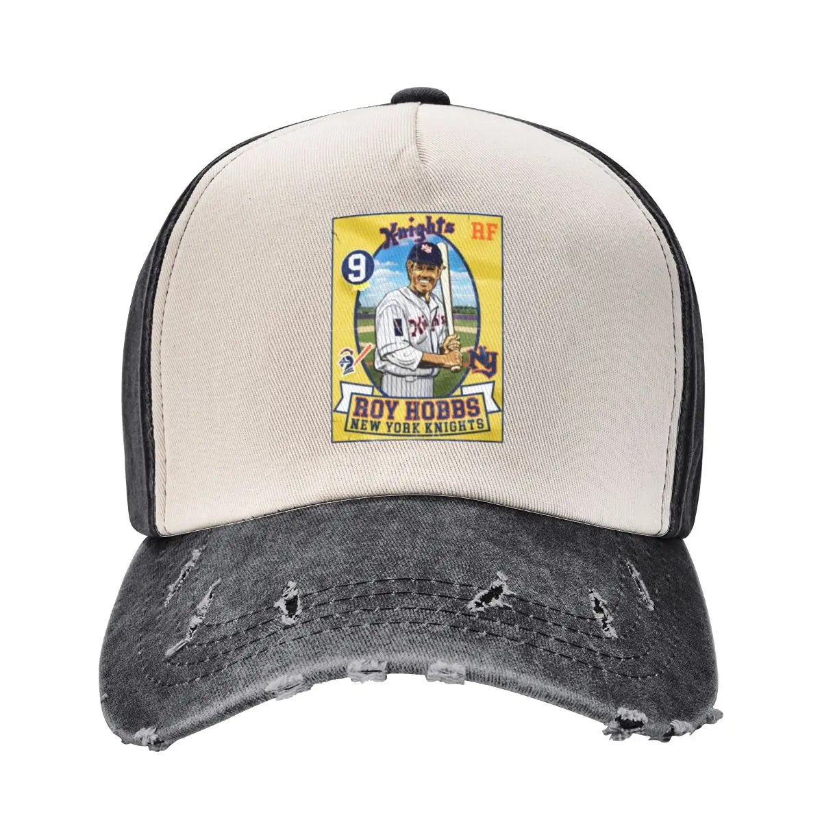 

Roy Hobbs Trading Card Baseball Cap custom caps Hat Man Luxury Male hat Male Women's