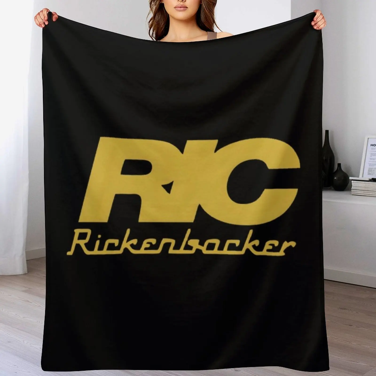 

Rickenbacker \t \t\t Throw Blanket Flannel Fabric Decorative Sofa Blankets