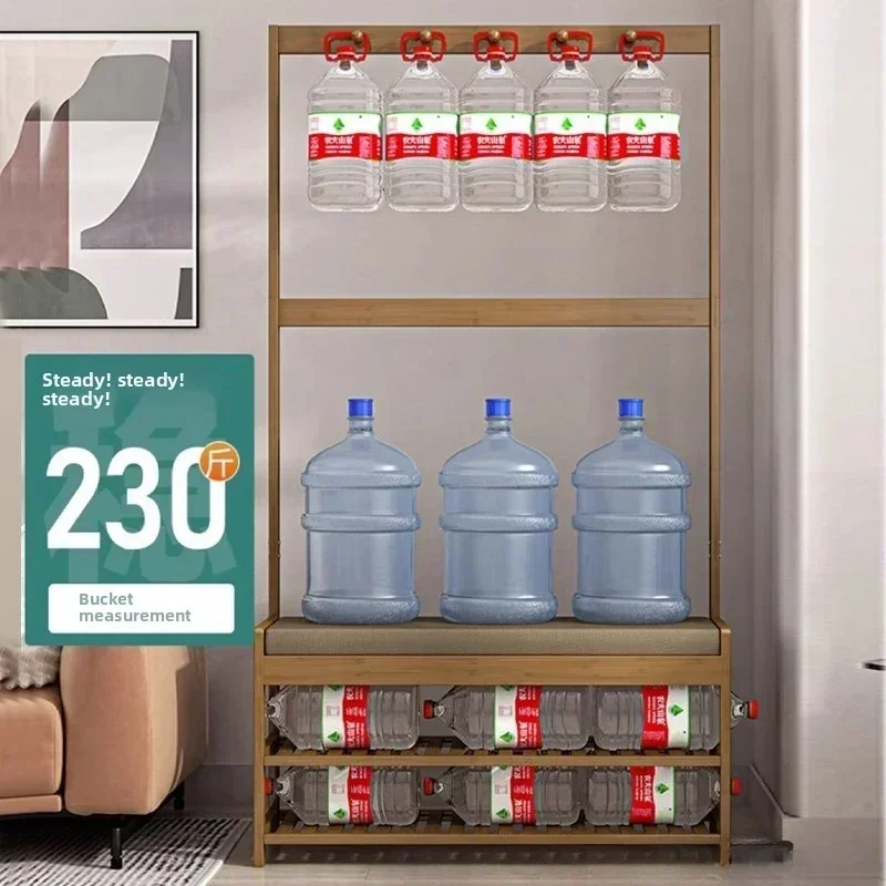 

Hanging hanger floor combination shoe change stool coat rack integrated simple hanger