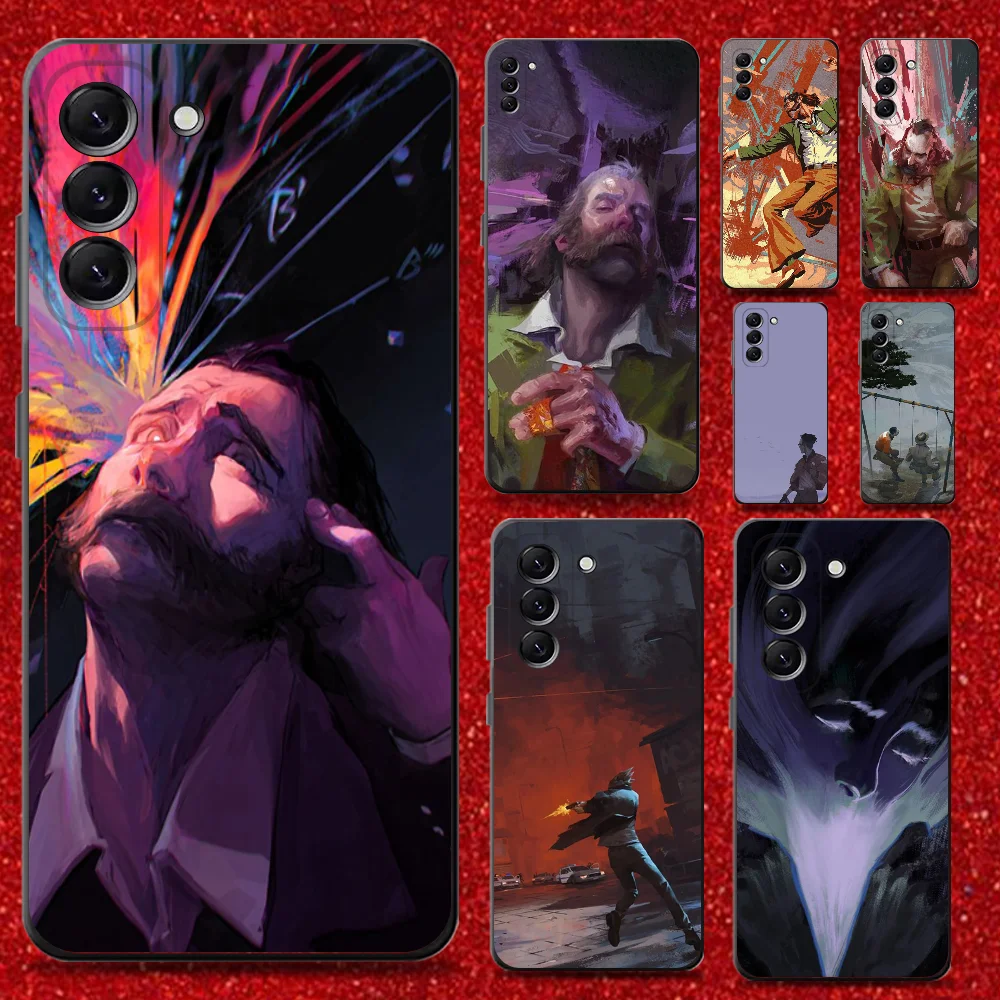 

Disco Elysium Game Phone Case For Samsung Galaxy A13,A21s,A22,A31,A32,A52,A53,A71,A80,Soft Black Shell