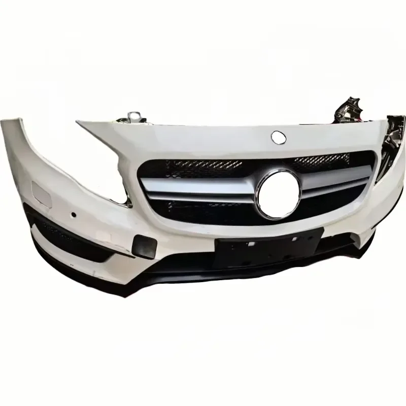 

High Quality Front Bumper Kit for W176 C-Class 2022 for Easy Installation with Towing Hitch Cut-Outs Included