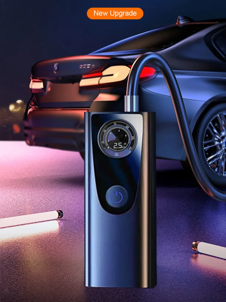 Tragbare High-power Auto Luftpumpe Universal High Power Reifen Pumpe Handheld Tragbare Auto Inflator Pumpe