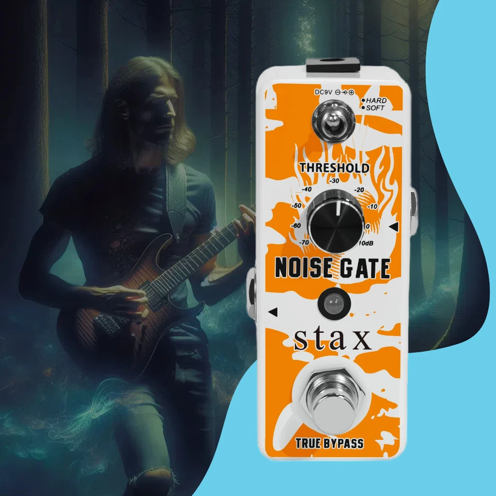 Rowin Gitaar Noise Gate Pedaal Noise Killer Pedalen Ruisonderdrukking Effecten Fonte Isolada Pedais Ruisonderdrukking Reducor