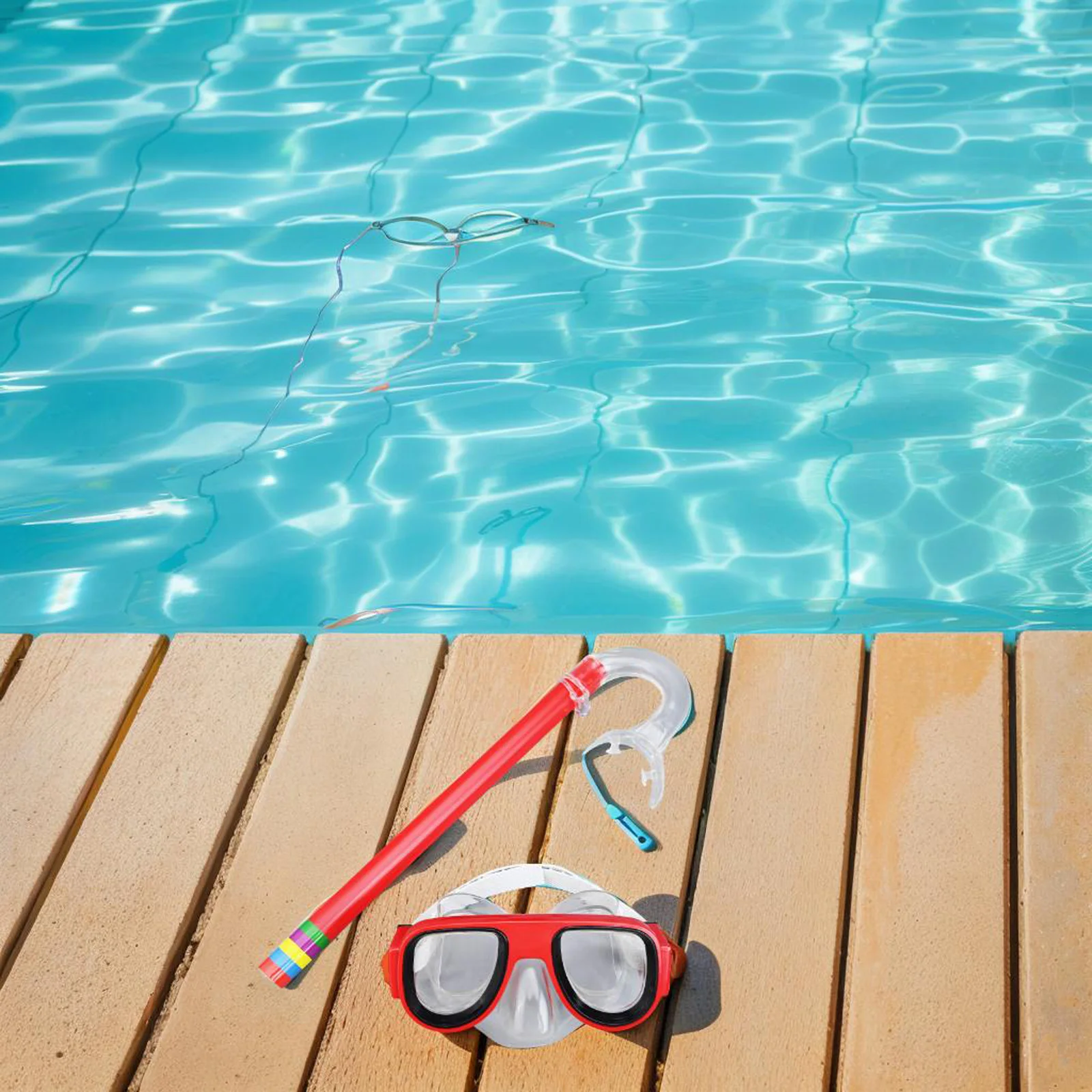 New Practical Useful Swim Glasses Spectacles Dry Tube Hose Buckle Silicone Nozzle Anti UV Boy&Girl Diving  New