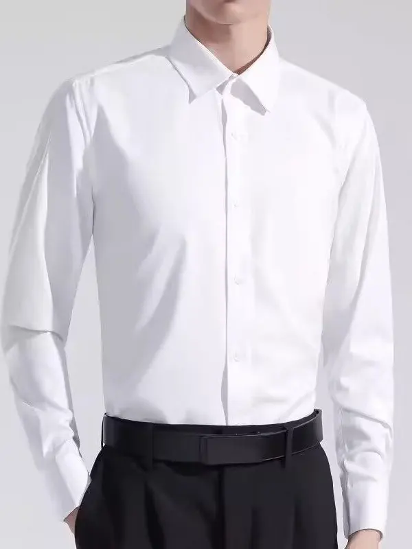 

Slim Fit Long Sve Button up irt for Men Casual Sle Contrast Color irt Youth Faion Daily Wear Chinese Brand