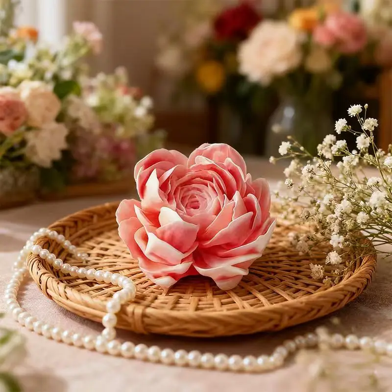 

Jasmine Flower Candle Silicone Mold DIY Handmade Floral Aromatherapy Candle Making Tool for Home Decoration Craft Supplies Gift