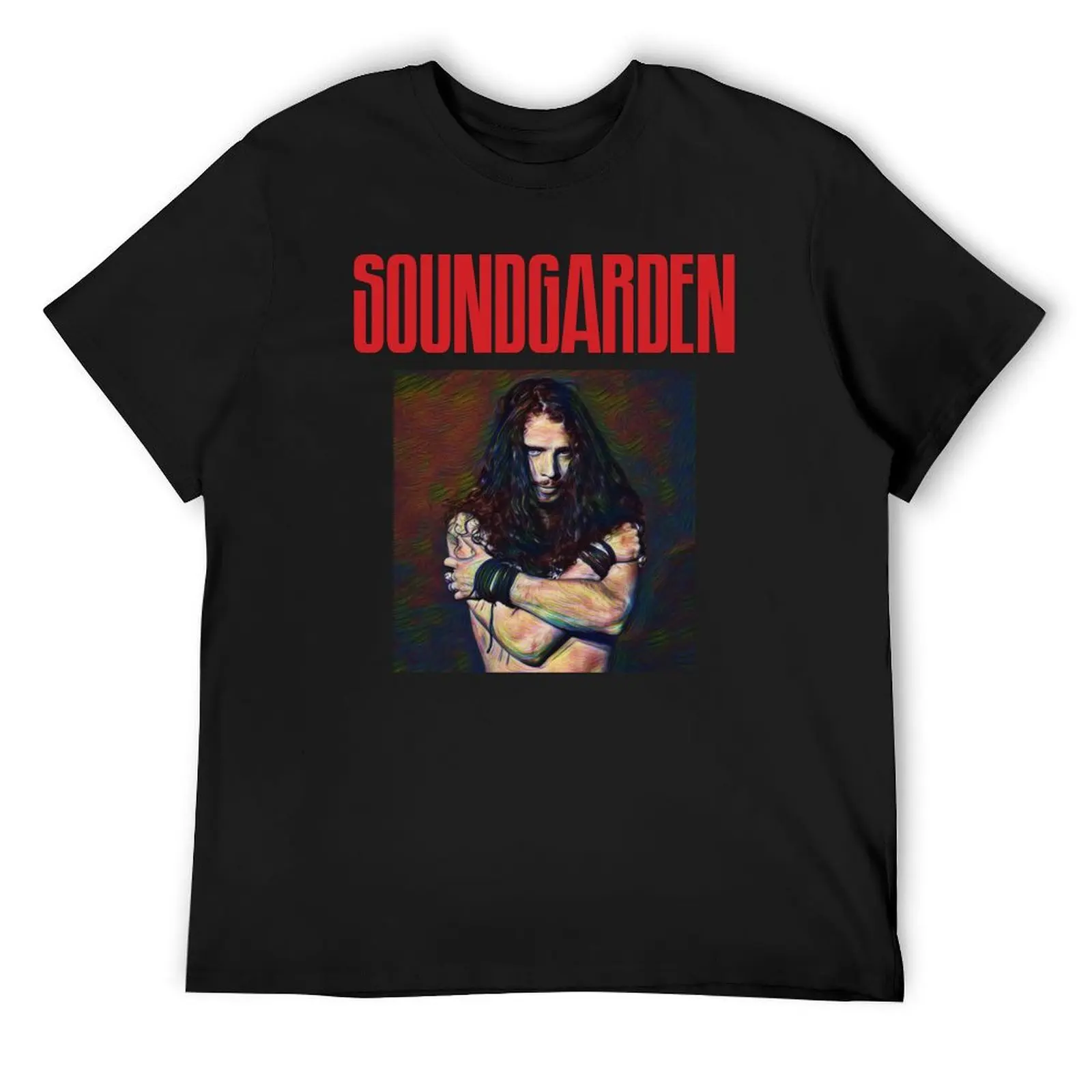 

Футболка Soundgarden Chris Cornell, быстросохнущие, быстросохнущие мужские хлопковые футболки