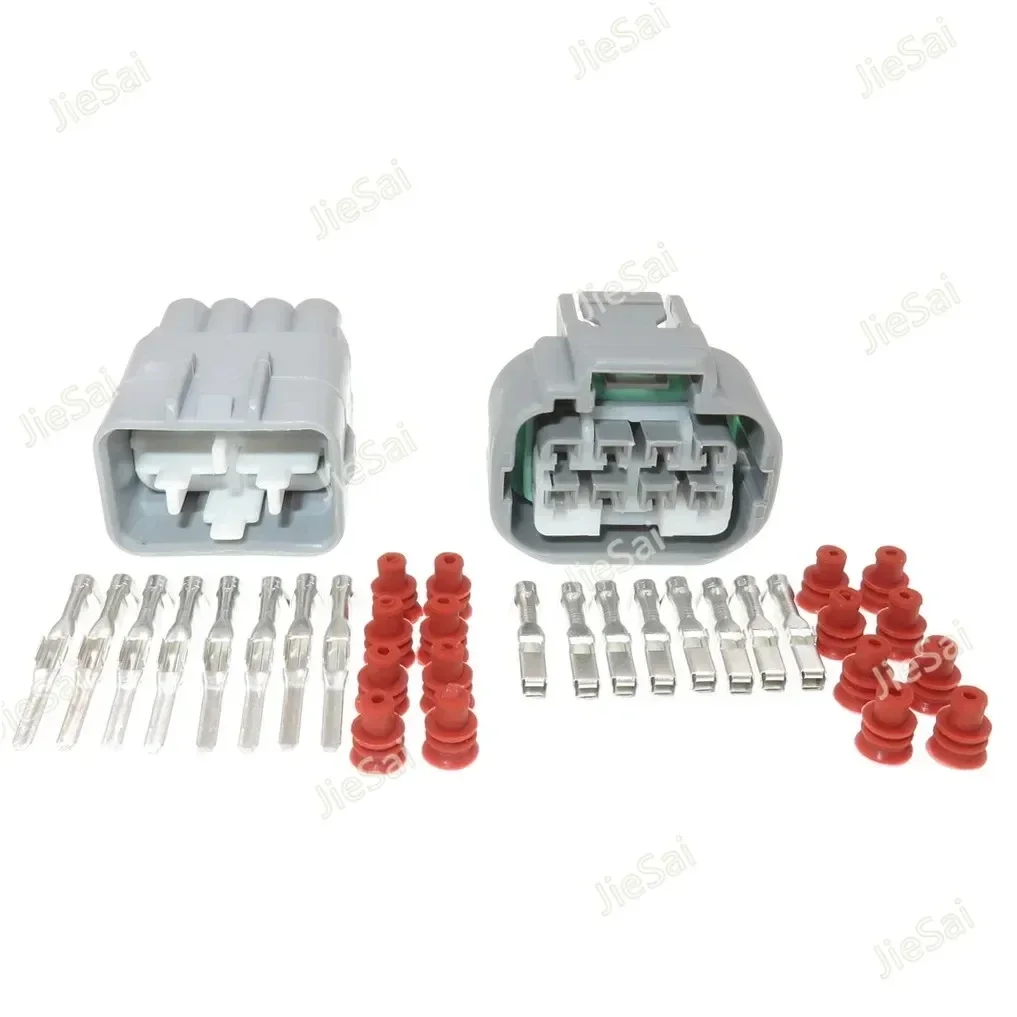 8 Pin 7283-1288-40 Auto Headlight Plug Waterproof Light Wire Connector Female Male For Toyota