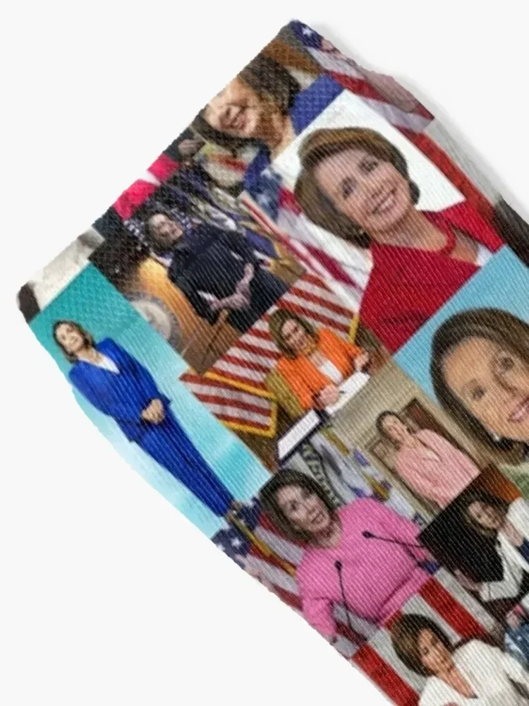 nancy pelosi Socks Children's cool Rugby soccer anti-slip Socks Women's Men's