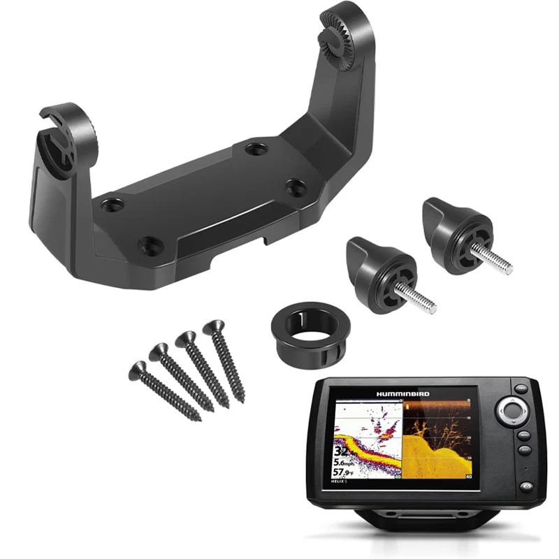 740143-1 Gimbal Mount Kit For Humminbird Helix-5 Series Fish Finder,Replacement GM H5 - Adjustable Fishfinder Mounting Bracket