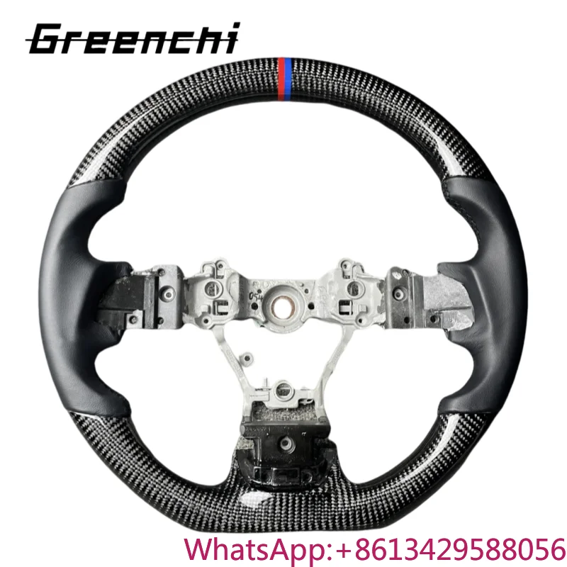

For Subaru Forester XV LEGACY OUTBACK Sport Flat Bottom Carbon Fiber Steering Wheel Upgrade and Customization Personalization