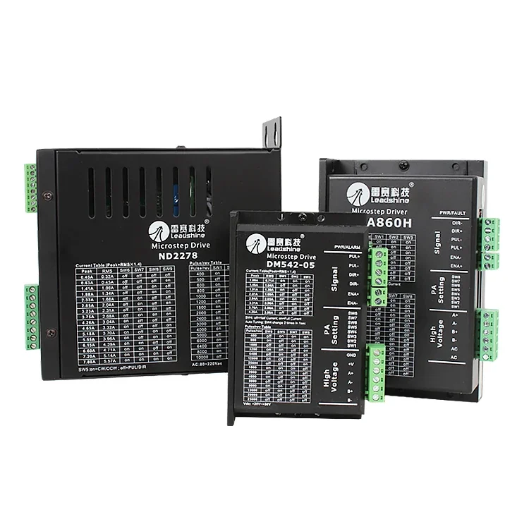 Driver motore passo-passo Leadshine DMA860H 220V per macchina per incidere
