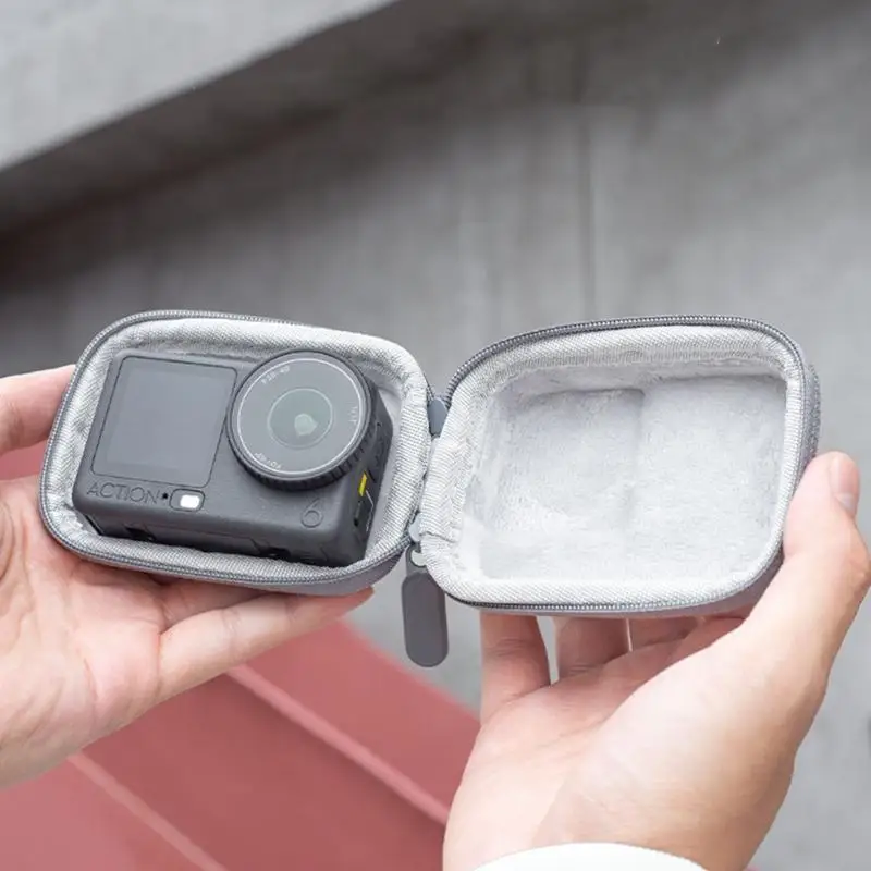 Strong Protective Storage Bag for Action Cameras Thick Cushioning Interior Support 83CE