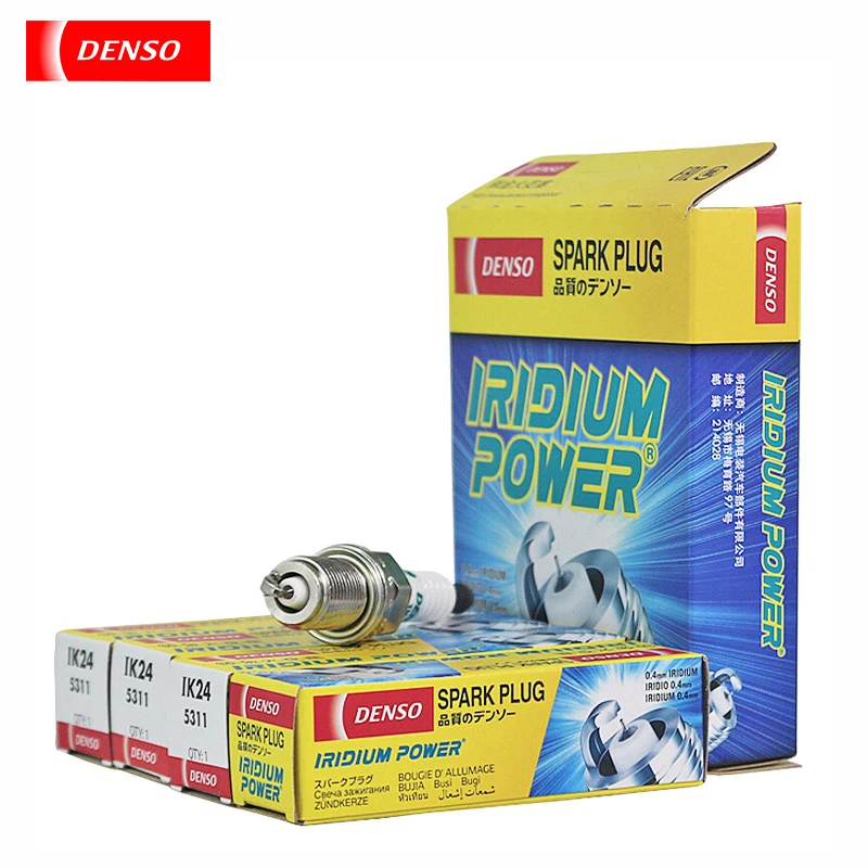 DENSO Spark Plug IK24 5311 Iridium for Tiguan Magotan CC Passat Scirocco