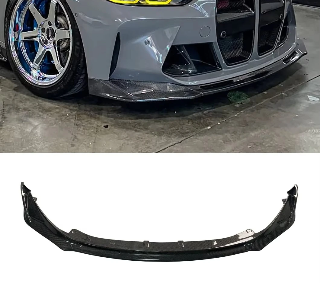 

PU-Design for M3 G80 M4 G82 G83 Bumper Upgrade V Style Body Kit Dry Carbon Fiber Front Lip Flawless and Durable Wholesaler