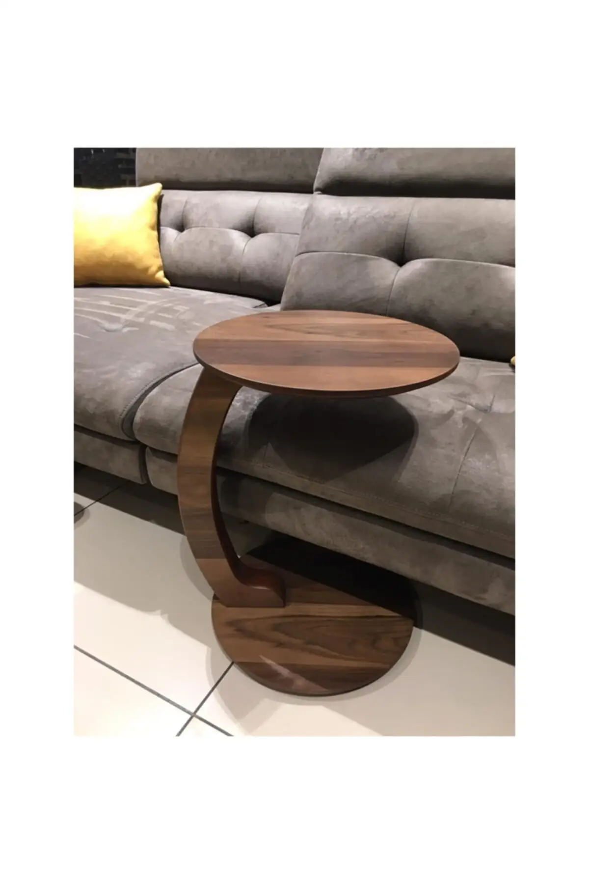 Table basse de luxe en noyer C