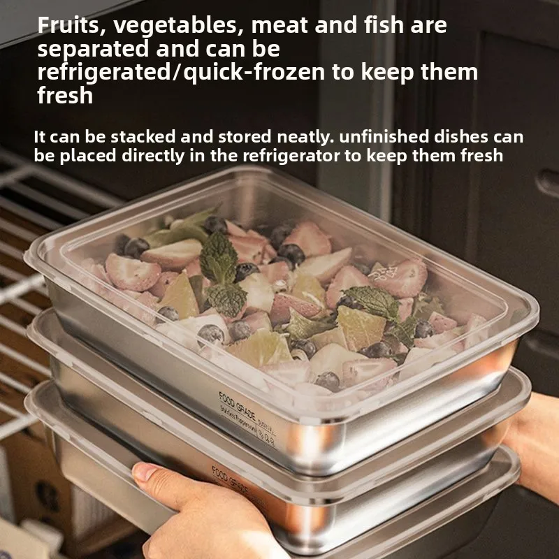 steel fruit plate, vegetable preparation, commercial display plate, flat chassis, stall, household fresh-keeping box