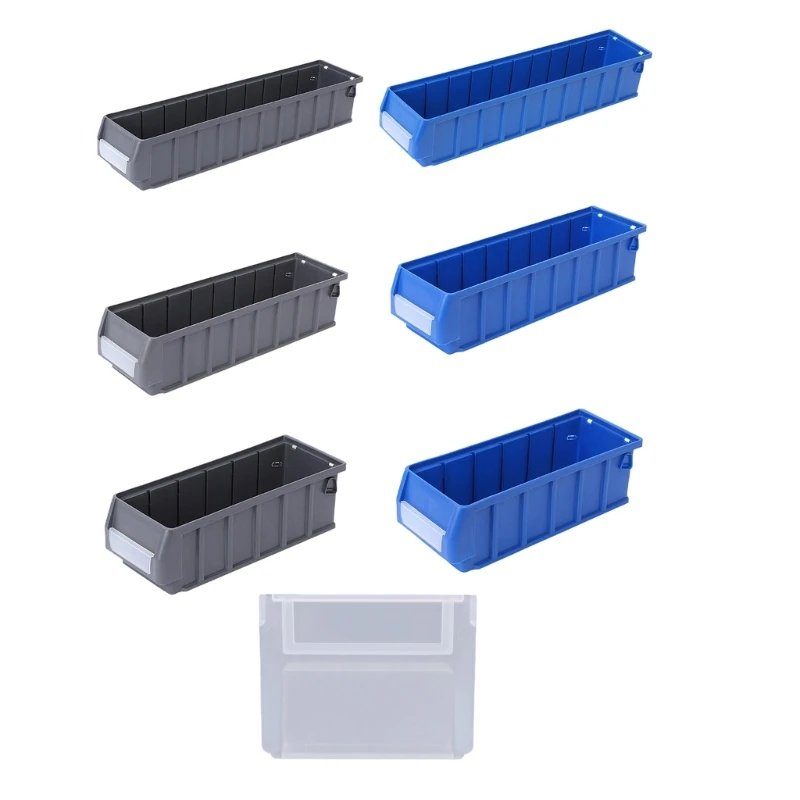 Y1AD Heavy Duty Parts Case With Transparent Cover And Flexible Grids Layout Tool Organization Box For Various Tool