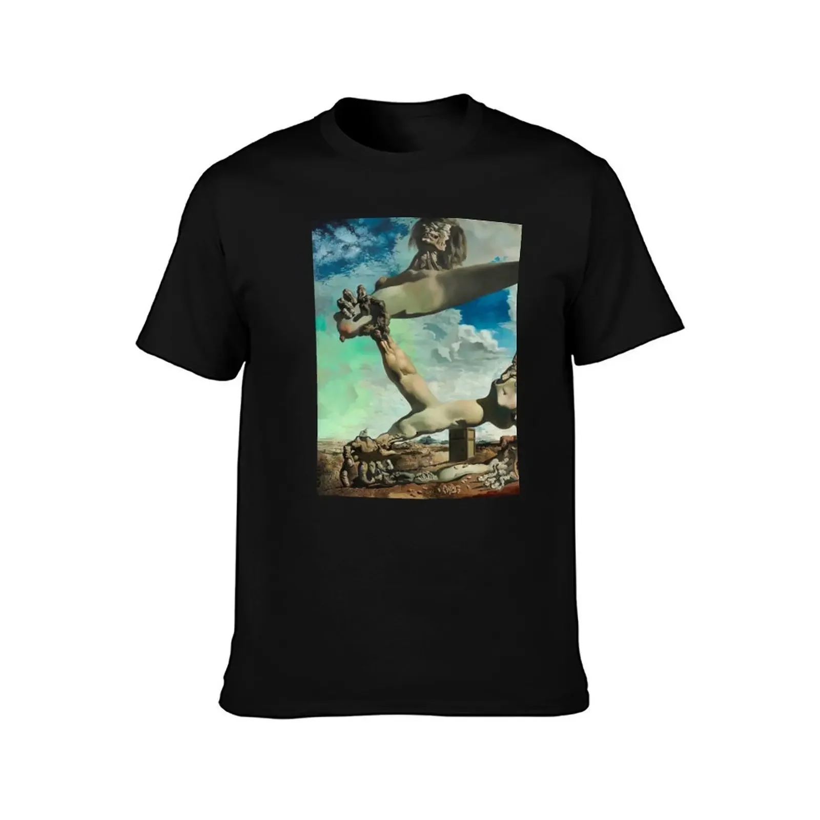 Salvador dali original paintings surrealism T-Shirt boys whites summer shirt mens t shirts