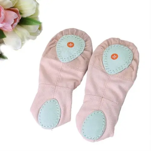 Pink Ballet Shoes Girls Canvas Dance Slippers Toddler Soft Sole Dancewear for Child Practice Performance