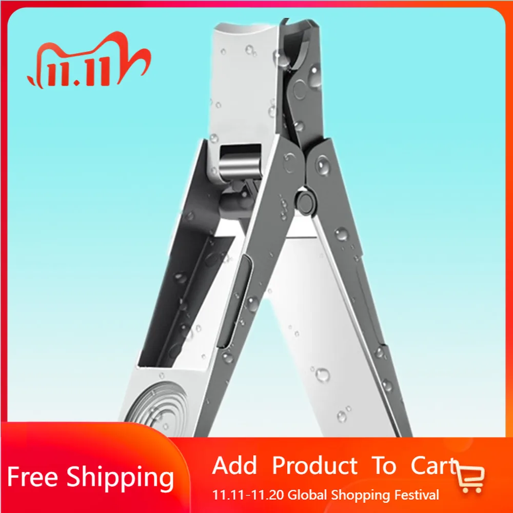 

Инновационные складные кусачки для ногтей из нержавеющей стали, складные деформирующие ножницы для ногтей, портативные дорожные маникюрные инструменты