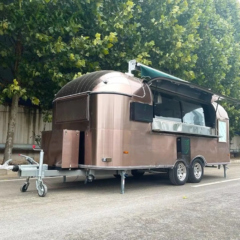 Fulai Mobile Shawarma Pizza Food Trailer Imbissagen Foodtruck Towable Coffee Shop Bar Hot Dog Food Trailers Fully Equipped