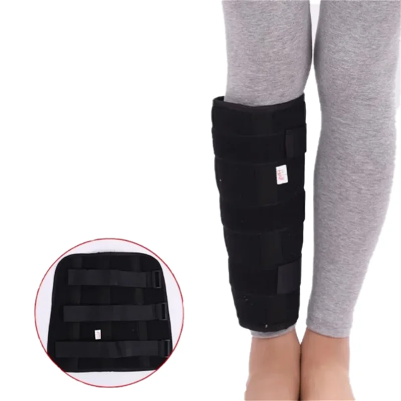 Lower leg fixation strap lower leg fracture and sprain splint protector tibia and fibula fixation support bracket kids / adult