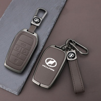 Zinc Alloy Car Smart Remote Protector Car Key Case Cover leathers Accessorie For Toyota Vellfire Alphard 30 Series Previa Tarago