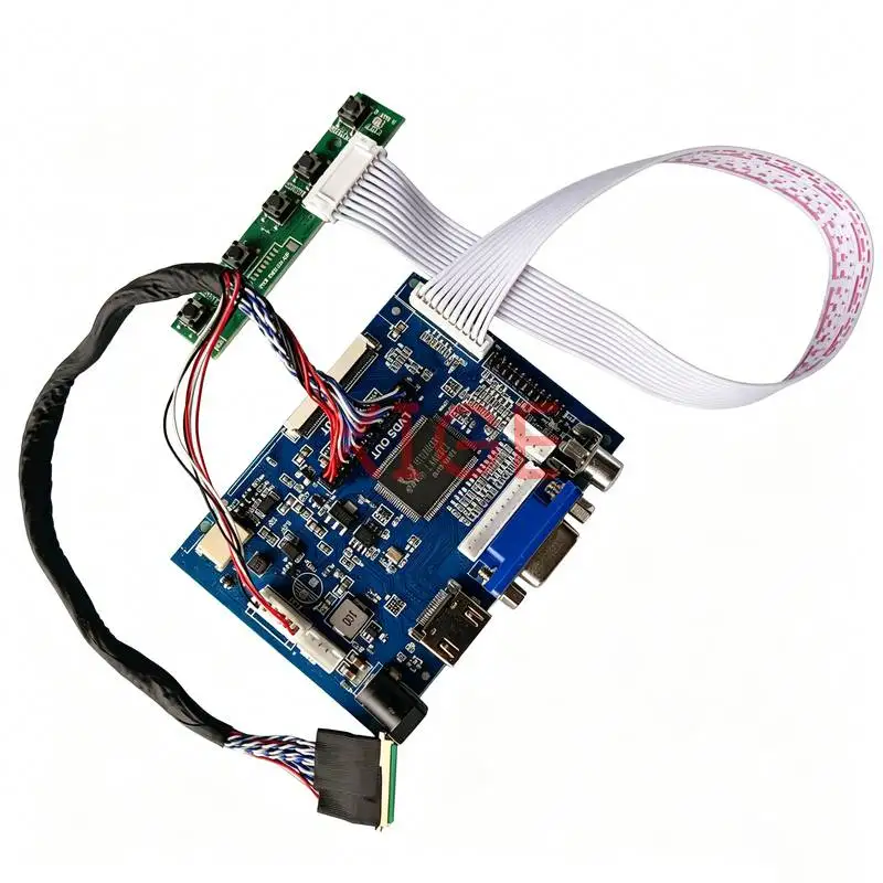 

Drive Board Fit LTN133AT23 LTN133AT27 LTN133AT28 LTN133AT17 1366*768 Laptop Display Matrix 1366x768 LVDS-40 Pin AV+HDMI+VGA Kit