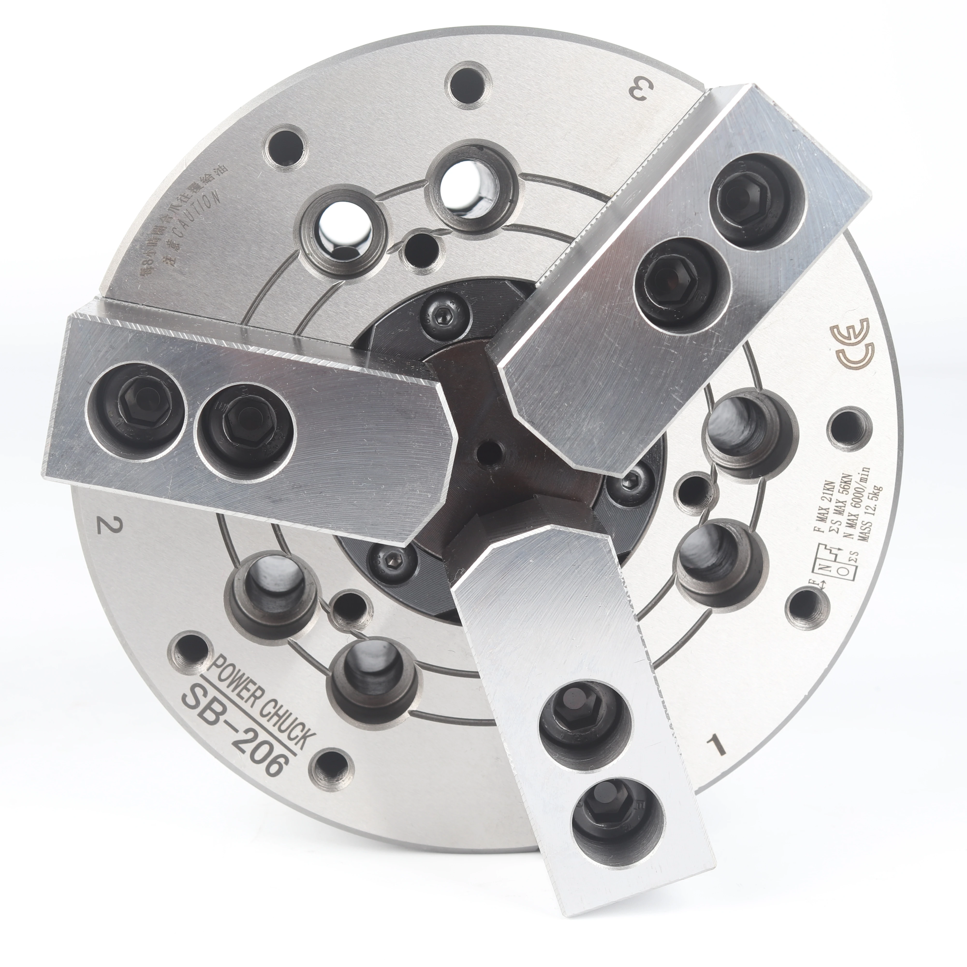 

Good Quality Custom Lathe Machine Chuck Hydraulic High Speed Hollow Power Chuck for CNC Lathe Self-centering Chuck