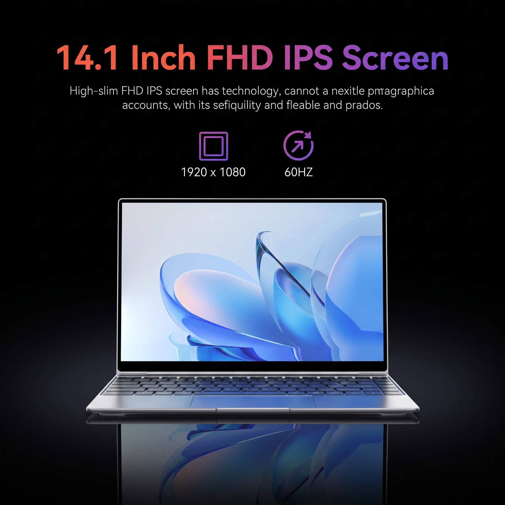 RU Shipped NEW 14.1" Laptop 32GB 2TB Intel Core i7 8650U Windows 11 Gaming Computer PC Gamer office Notebook 1920*1080 HD view 2