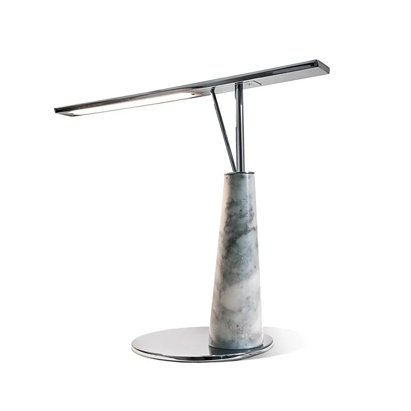 

Marble table lamp light luxury designer model room bedroom bedside study lamp