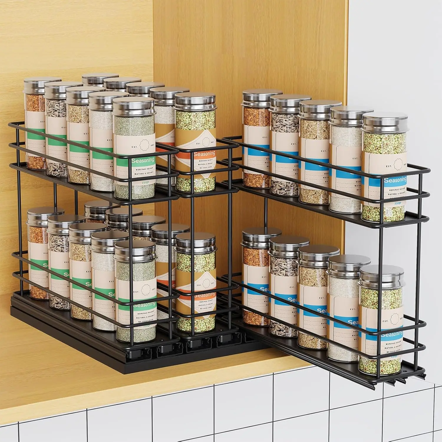 Pull Out Spice Rack…